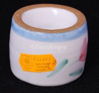 Caleca BLUE GARLAND Napkin Ring - NEW